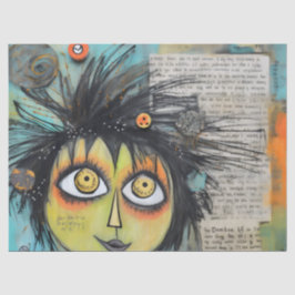 ArtLady 3 Charmant en bedroefd Tissuepapier