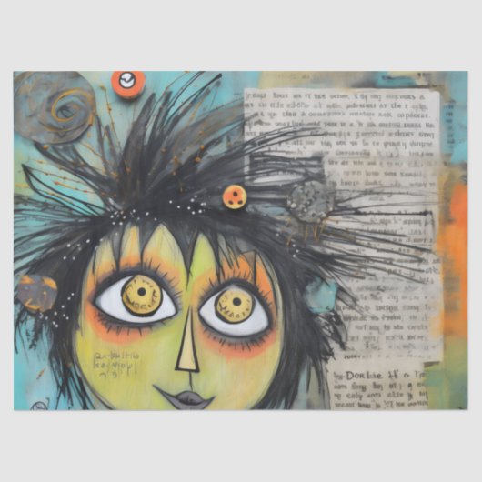 ArtLady 3 Charmant en bedroefd Tissuepapier (Voorkant)