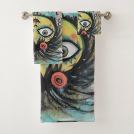 ArtLady 4 Charmant en verontrust Bad Handdoek