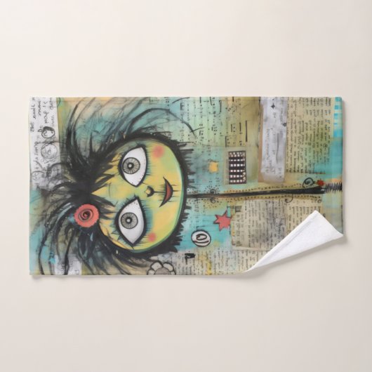 ArtLady 4 Charmant en verontrust Bad Handdoek (Handdoek)