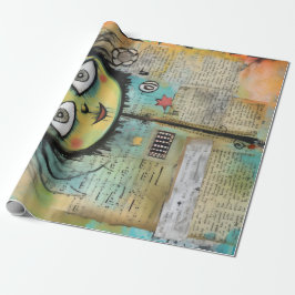 ArtLady 4 Charmant en verontrust Cadeaupapier