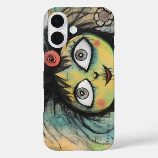 ArtLady 4 Charmant en verontrust Case-Mate iPhone Case (Achterkant)