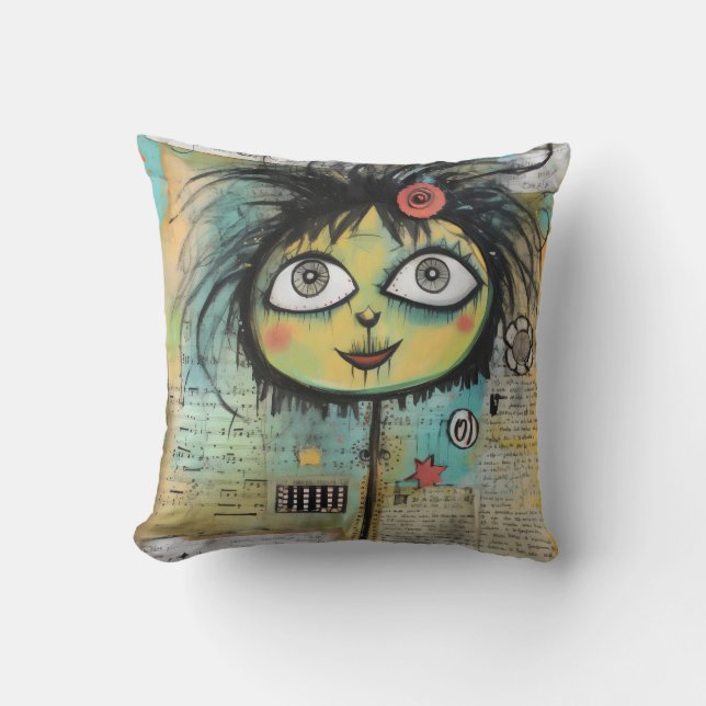 ArtLady 4 Charmant en verontrust Kussen (Voorkant)