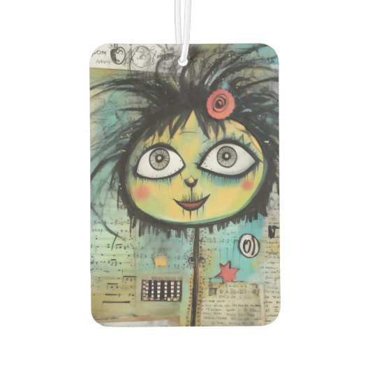 ArtLady 4 Charmant en verontrust Luchtverfrisser (Achterkant)