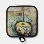 ArtLady 4 Charmant en verontrust Pannenlap (Voorkant)