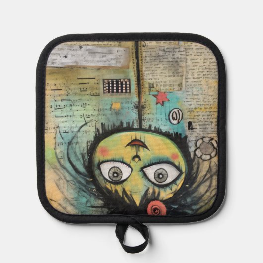 ArtLady 4 Charmant en verontrust Pannenlap (Voorkant)