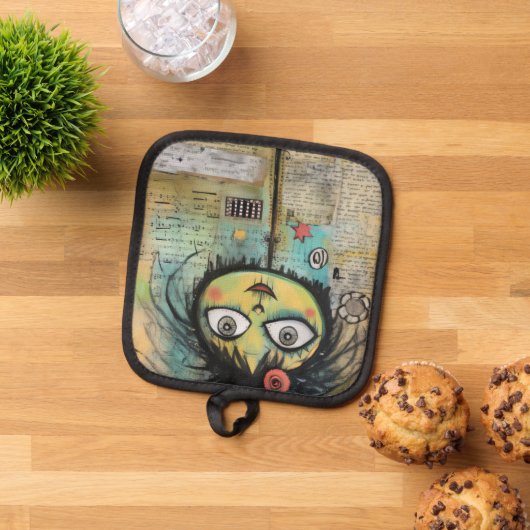 ArtLady 4 Charmant en verontrust Pannenlap (Top down)