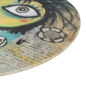 ArtLady 4 Charmant en verontrust Snijplank (Hoek)