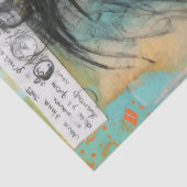 ArtLady 4 Charmant en verontrust Tissuepapier (Detail)