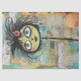 ArtLady 4 Charmant en verontrust Tissuepapier