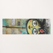 ArtLady 4 Charmant en verontrust Yogamat (Achterkant (horizontaal))