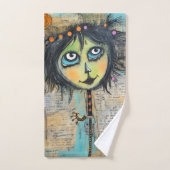 ArtLady 5 Charmant en verontrust Bad Handdoek (Handdoek)