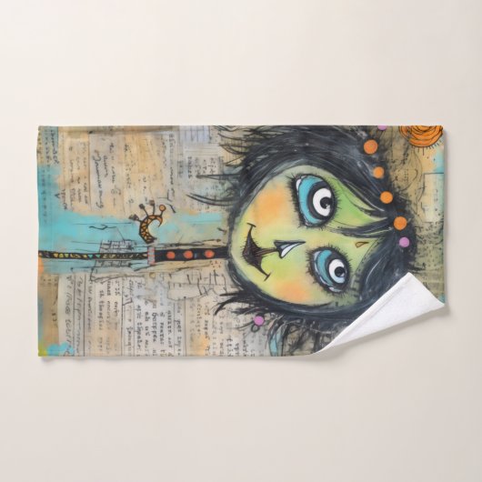 ArtLady 5 Charmant en verontrust Bad Handdoek (Handdoek)