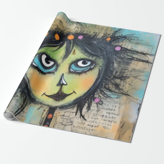 ArtLady 5 Charmant en verontrust Cadeaupapier (Uitgerold)