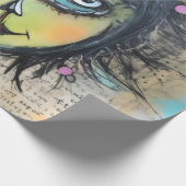 ArtLady 5 Charmant en verontrust Cadeaupapier (Hoek)