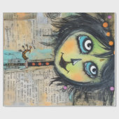 ArtLady 5 Charmant en verontrust Cadeaupapier (Vlak)