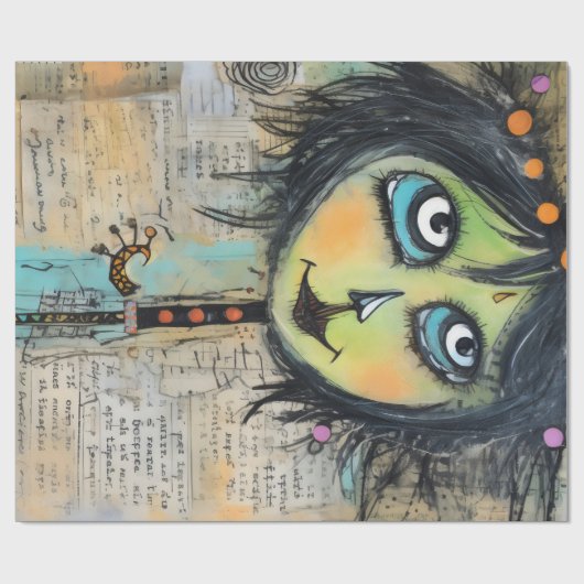 ArtLady 5 Charmant en verontrust Cadeaupapier (Vlak)