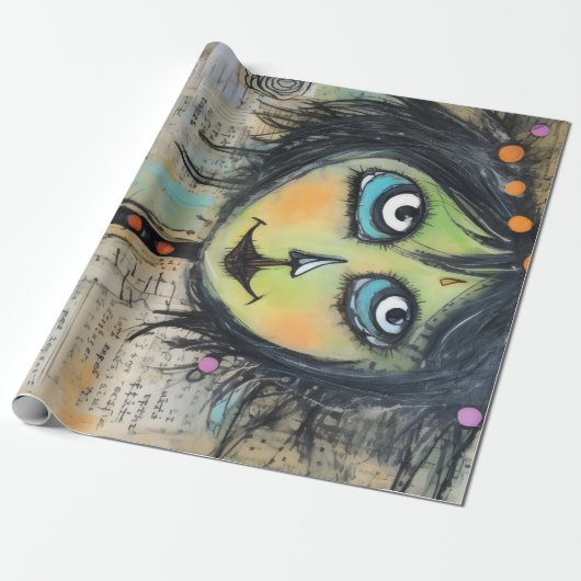 ArtLady 5 Charmant en verontrust Cadeaupapier (Uitgerold)