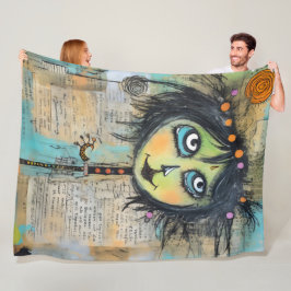 ArtLady 5 Charmant en verontrust Fleece Deken