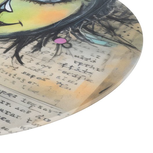 ArtLady 5 Charmant en verontrust Snijplank (Hoek)