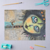 ArtLady 5 Charmant en verontrust Tissuepapier (Craft)