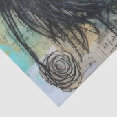 ArtLady 5 Charmant en verontrust Tissuepapier (Detail)