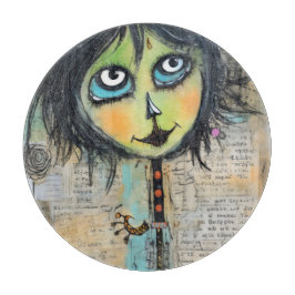 ArtLady 5 Charmerend en in nood Snijplank