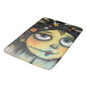ArtLady 6 Charmant en bedroefd Badmat (Gekanteld)