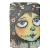 ArtLady 6 Charmant en bedroefd Badmat (Voorkant Verticaal)