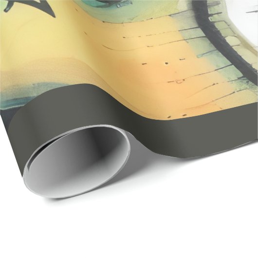 ArtLady 6 Charmant en bedroefd Cadeaupapier (Rol Hoek)