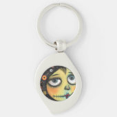 ArtLady 6 Charmant en bedroefd Sleutelhanger (Voorkant)