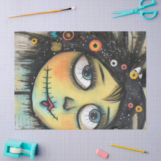 ArtLady 6 Charmant en bedroefd Tissuepapier (Craft)