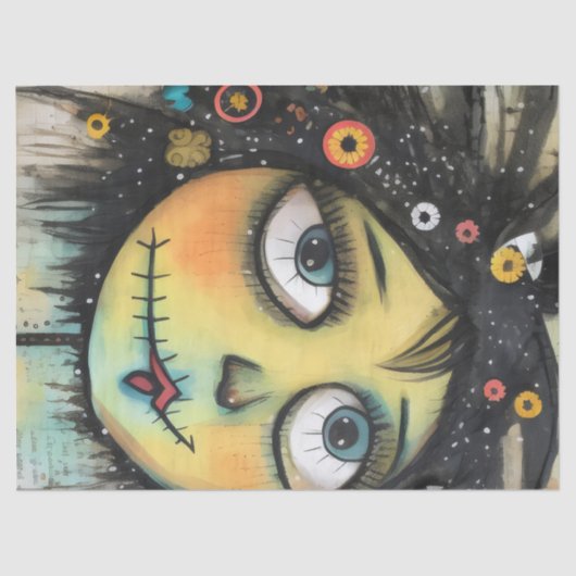 ArtLady 6 Charmant en bedroefd Tissuepapier (Voorkant)