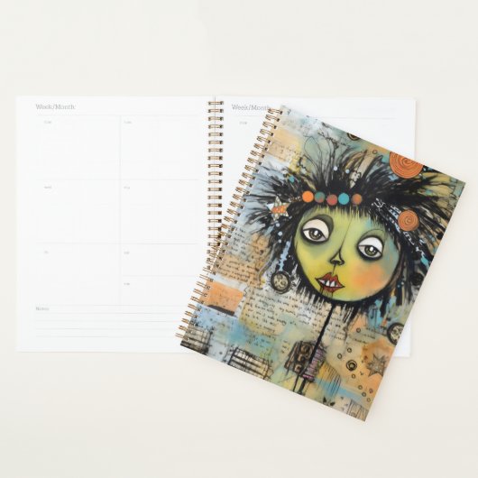 ArtLady 7 Charmant en in de war Planner (Display)