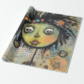 ArtLady 7 Charmant en verontrust Cadeaupapier (Uitgerold)