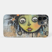 ArtLady 7 Charmant en verontrust Case-Mate iPhone Case (Achterkant (horizontaal))