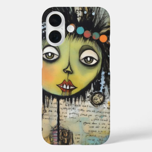ArtLady 7 Charmant en verontrust Case-Mate iPhone Case (Achterkant)