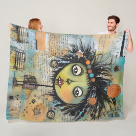 ArtLady 7 Charmant en verontrust Fleece Deken