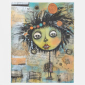ArtLady 7 Charmant en verontrust Fleece Deken (Voorkant)