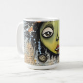 ArtLady 7 Charmant en verontrust Koffiemok (Voorkant links)