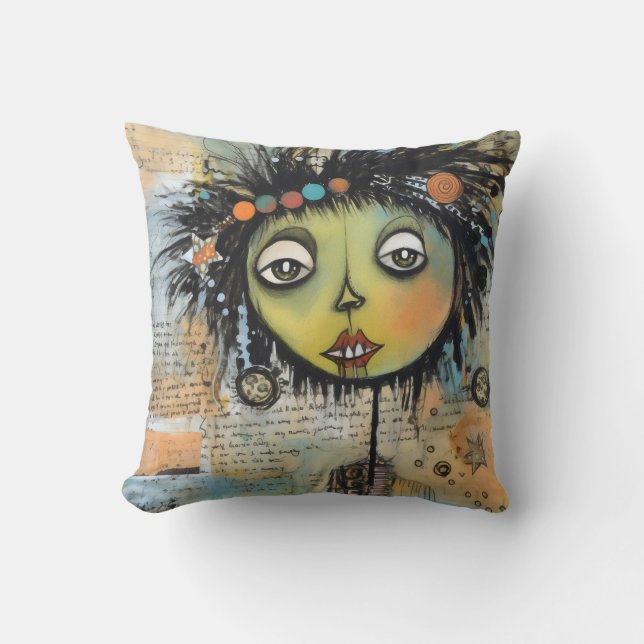 ArtLady 7 Charmant en verontrust Kussen (Voorkant)