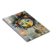 ArtLady 7 Charmant en verontrust Notitieboek (Rechterzijde)