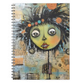 ArtLady 7 Charmant en verontrust Notitieboek (Voorkant)