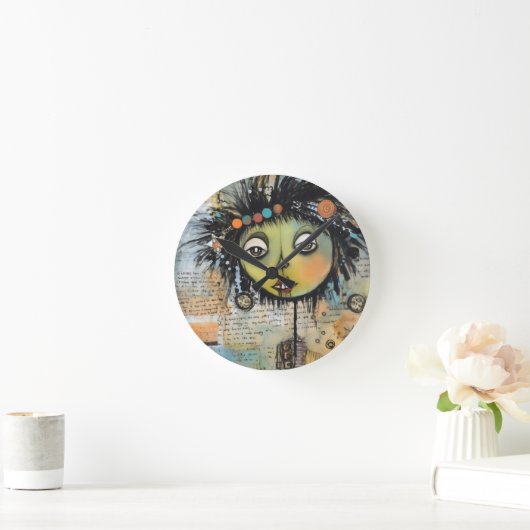 ArtLady 7 Charmant en verontrust Ronde Klok (Huis)