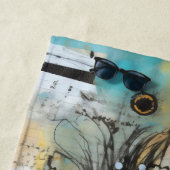 ArtLady 7 Charmant en verontrust Strandlaken (In situ)