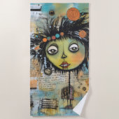 ArtLady 7 Charmant en verontrust Strandlaken (Voorkant)