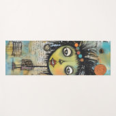 ArtLady 7 Charmant en verontrust Yogamat (Voorkant (horizontaal))