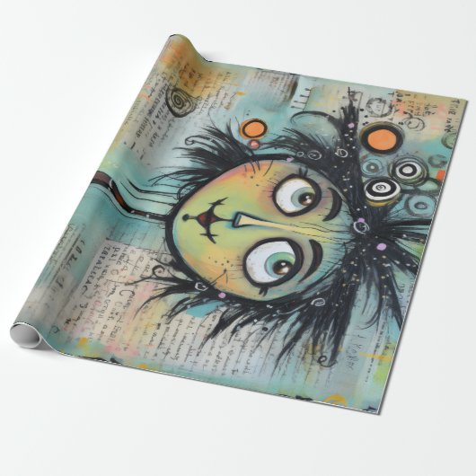 ArtLady 9 Charmant en bedroefd Cadeaupapier (Uitgerold)