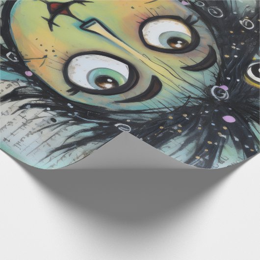 ArtLady 9 Charmant en bedroefd Cadeaupapier (Hoek)