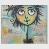 ArtLady 9 Charmant en bedroefd Cadeaupapier (Vlak)